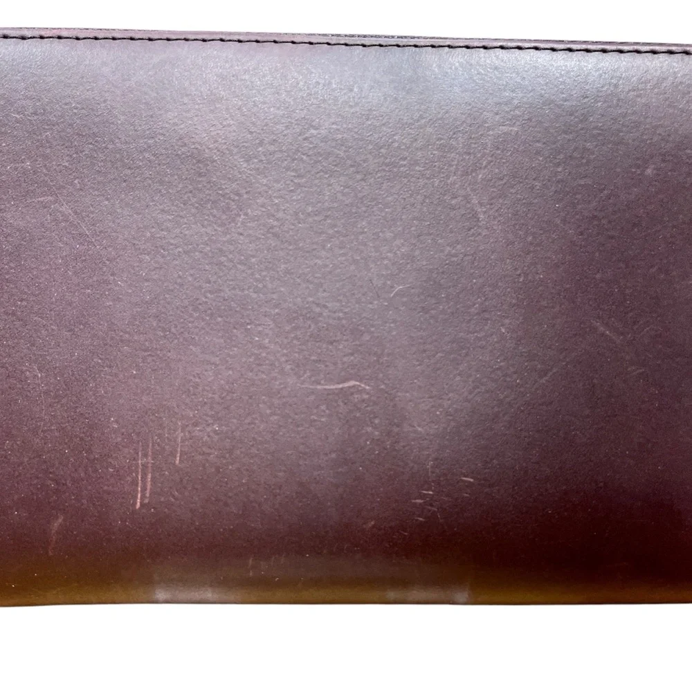 Bison Denim Genuine Leather RFID Blocking Men’s Long Zipper Wallet